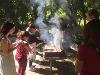 Students barbecuing