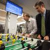 President Holland in the UVU Student Life and Wellness Center