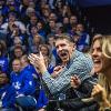 President Holland cheers on UVU at the University of Kentucky