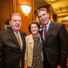 President Holland with his parents