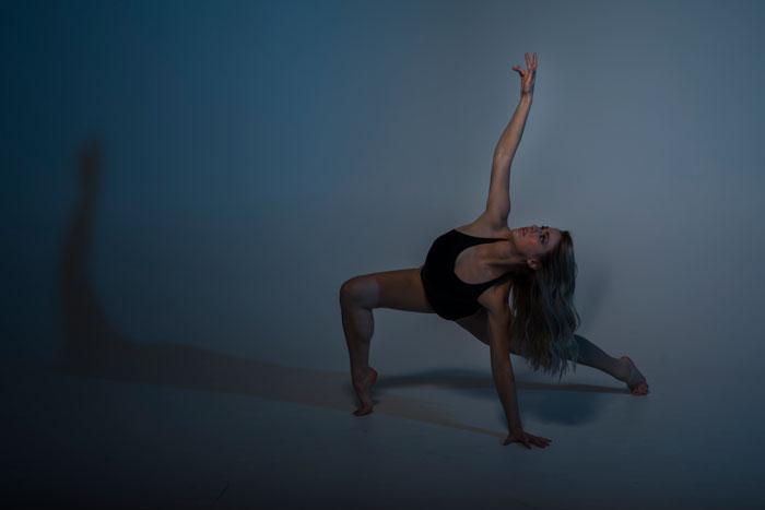 dancer from Contemporary Dance Ensemble