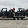 Dugway Fire Dept. deploy rapid rescue vehicles at the 1/2 mile staging area