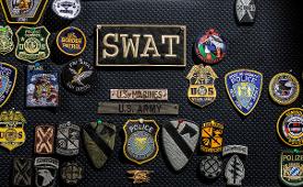 Patch board detail.