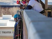 Repelling rescue mission training