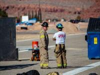 Two firefighters