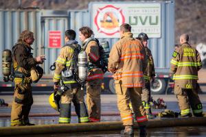 Group of firefighters