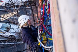 Practicing rescue scenario