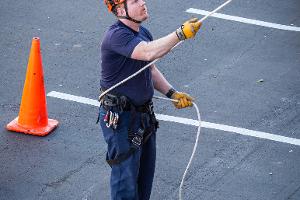 Practicing rescue scenario