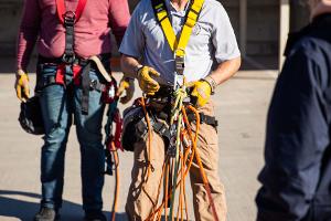 Practicing rescue scenario