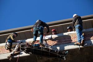 Rescue Operation on Parking Garage