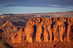 red rocks