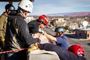 Rescue Operation on Parking Garage