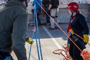 Rescue Operation on Parking Garage