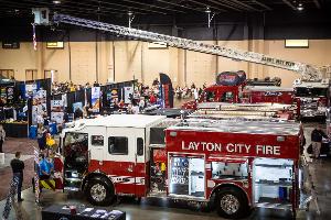 Layton City fire trucks
