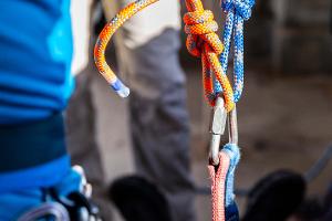Ropes tied in knots