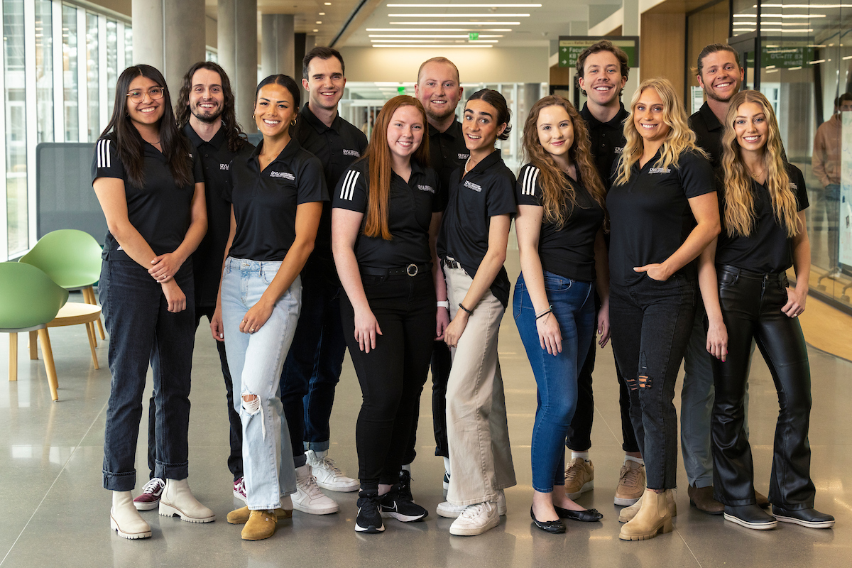 Group photo of event ambassadors