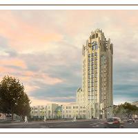 Salt Lake Plaza Hotel Perspective by Hunter Huffman
