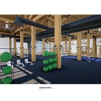 Payson City Recreation Center Perspective by Dylan Hare