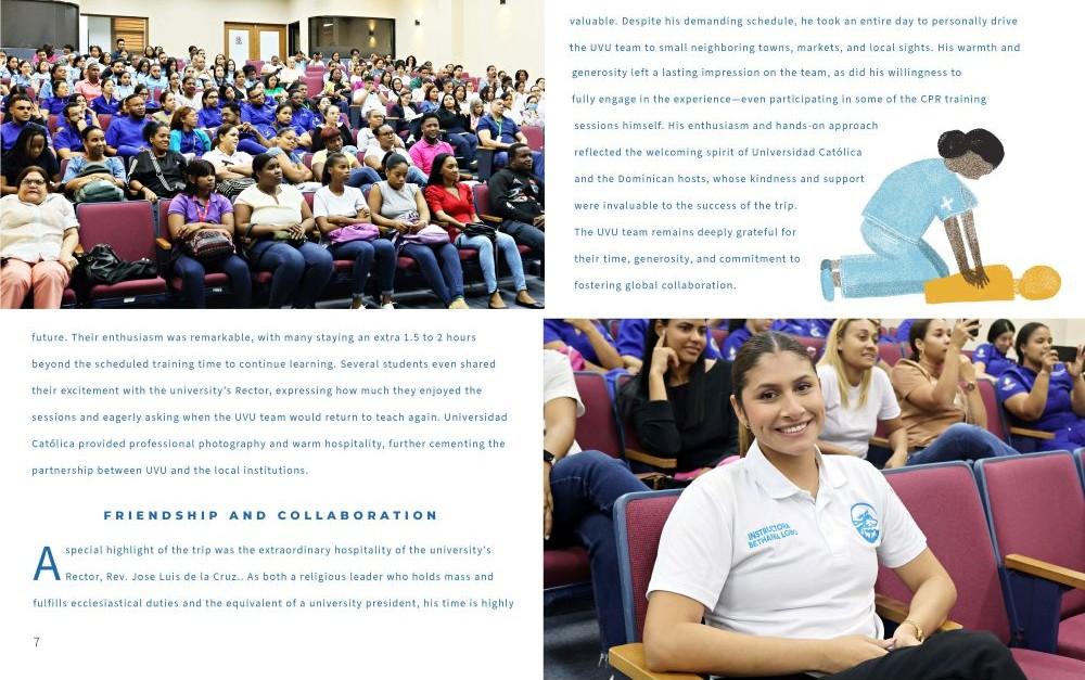 Key objectives of the EMS training project in the Dominican Republic