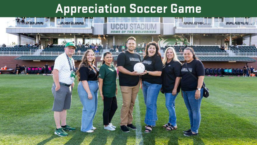 Appreciation Soccer Game Appreciation Soccer Game