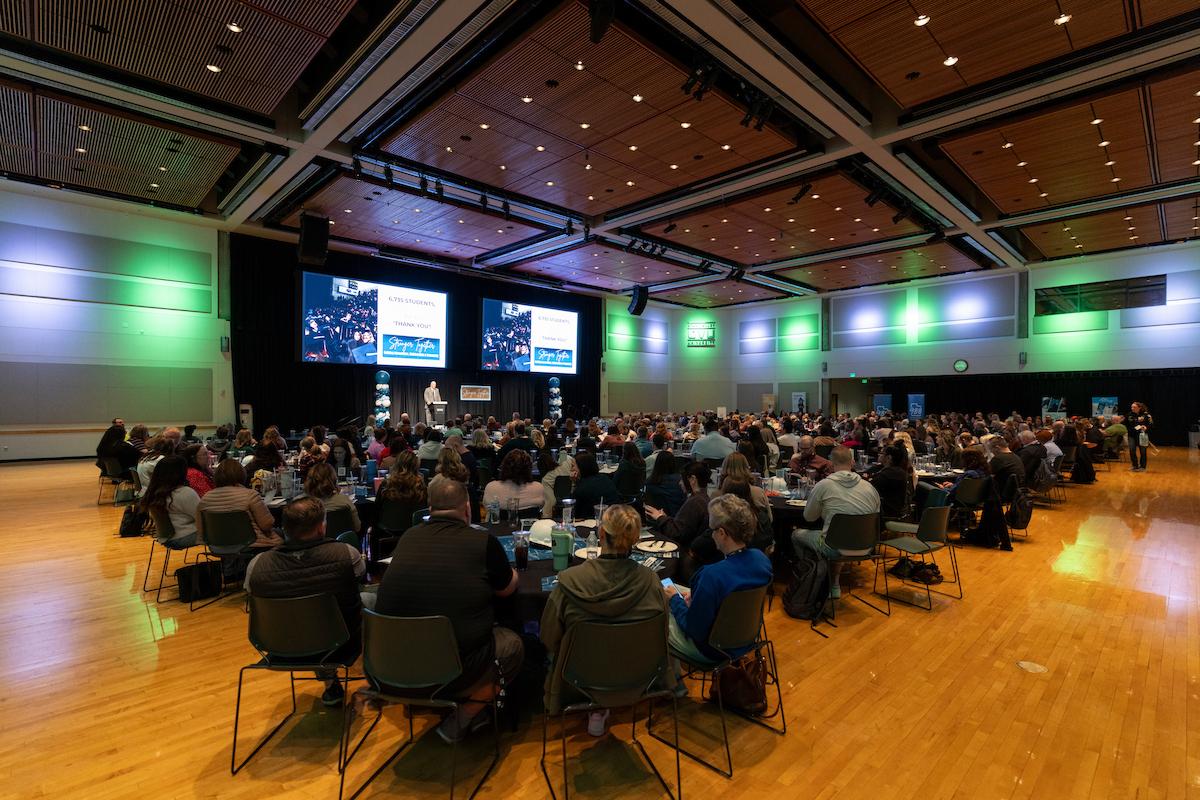 Conference stage