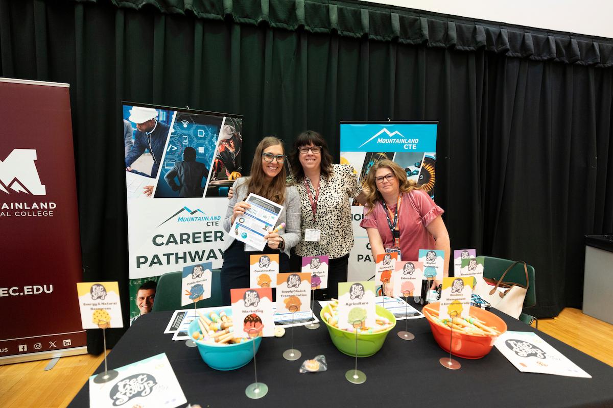 Career Pathways booth