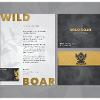 different kinds of paper with the Wild Boar logo on it