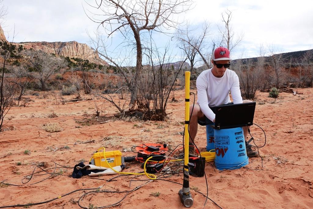 Capitol Reef seismic survey