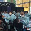 Dental hygiene students provide free oral health care.