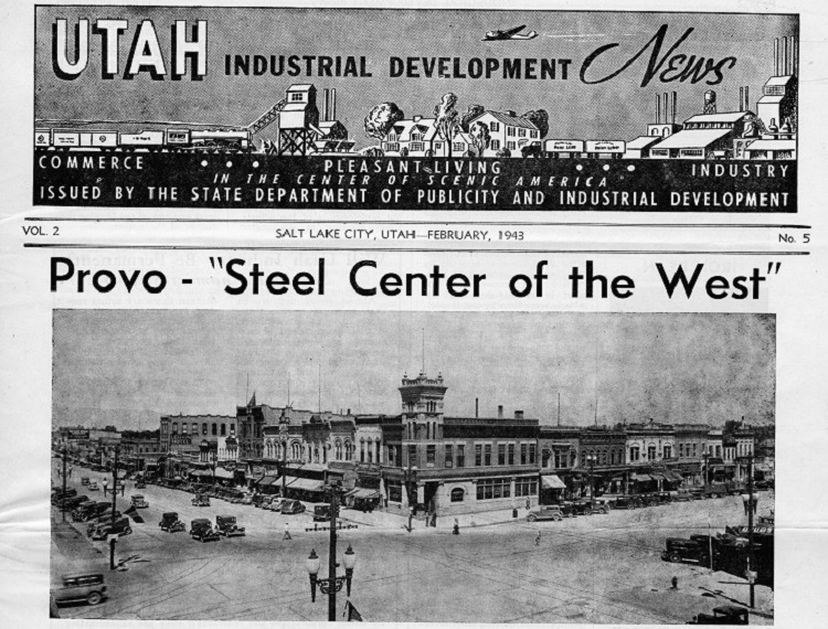 Utah County Industrial and Vocational History Scrapbook