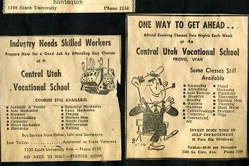  Utah Valley University Historical Newspaper Clippings Collection