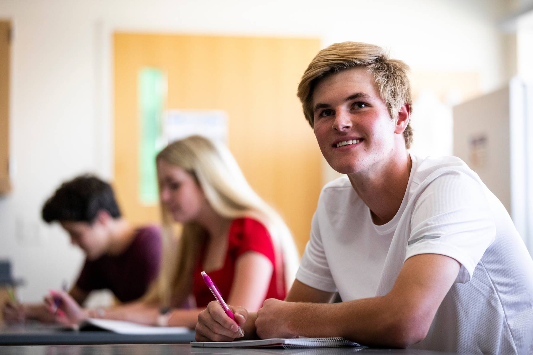 Students in classroom
