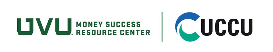 UVU Money Sucess Resource Center and UCCU co-brand example