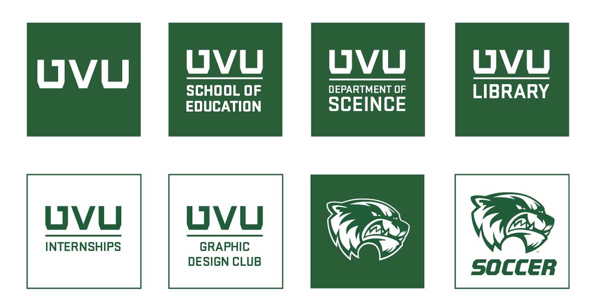 Example of various approved profile images.