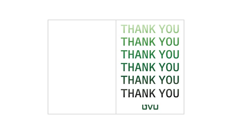 Card - Thank You Graduate