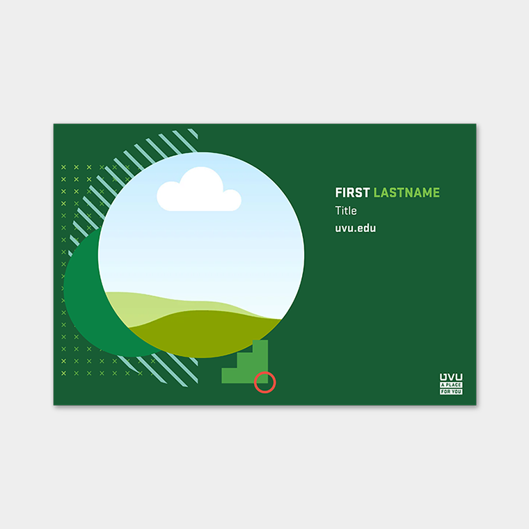 Postcard - Template 25