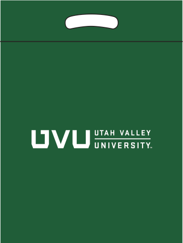 UVU Square | Green bag | White Ink