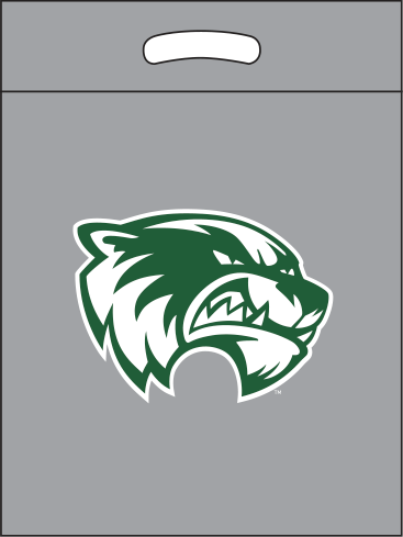 Gray bag with color print Gray bag with color print