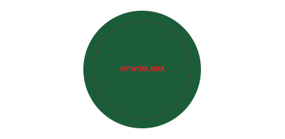 Coasters – blank – green