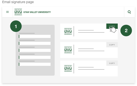 online setup guide step 1 graphic