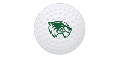 Mascot – White ball – Green