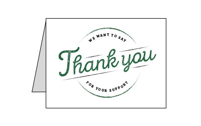 UVU Thank You Card