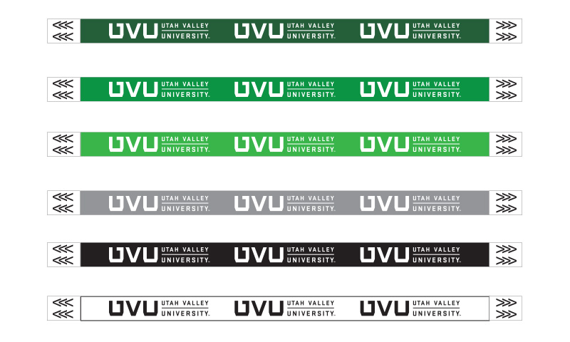 UVU Wristbands - Horizontal