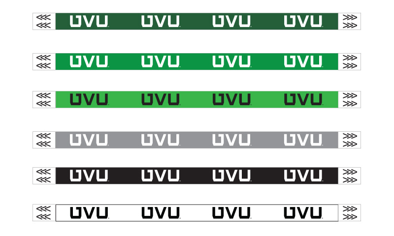 UVU Wristband - Monogram