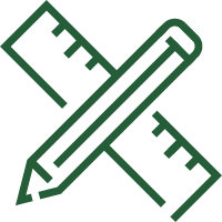ruler and pen icon