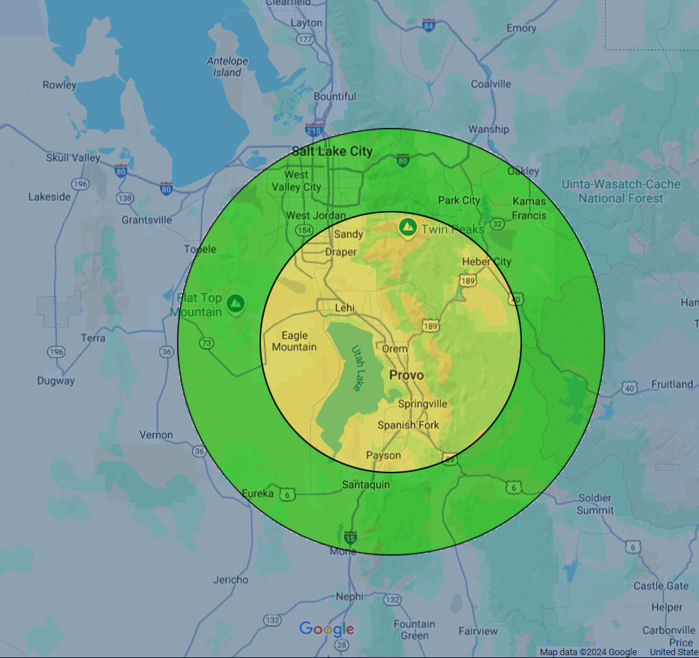 online map diagram