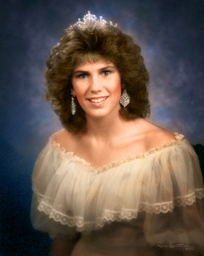 Portrait of Kristie Snarr - Miss UTC 1985