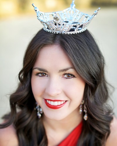 Portrait of Abby Eyre - Miss UVU 2014