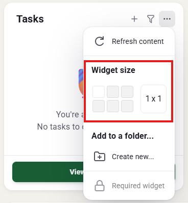 resize widgets image