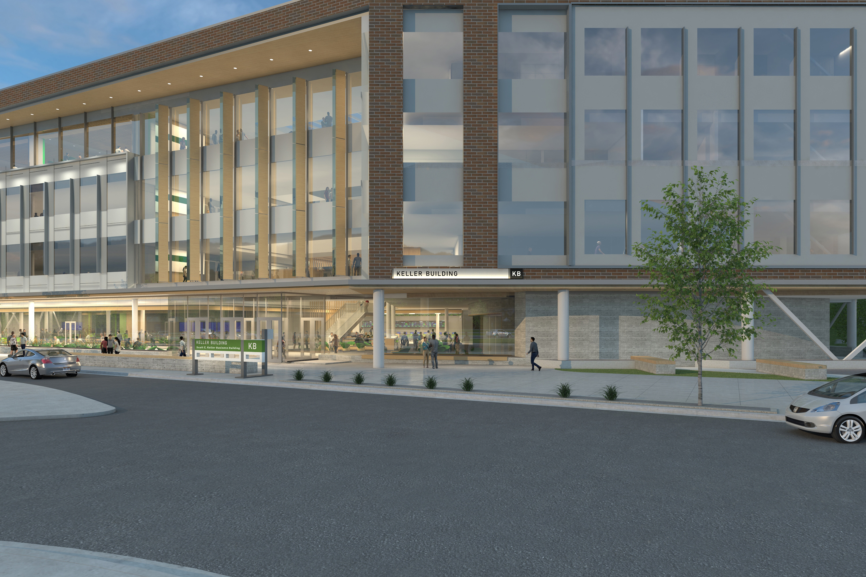 Rendering of new UVU Keller Building